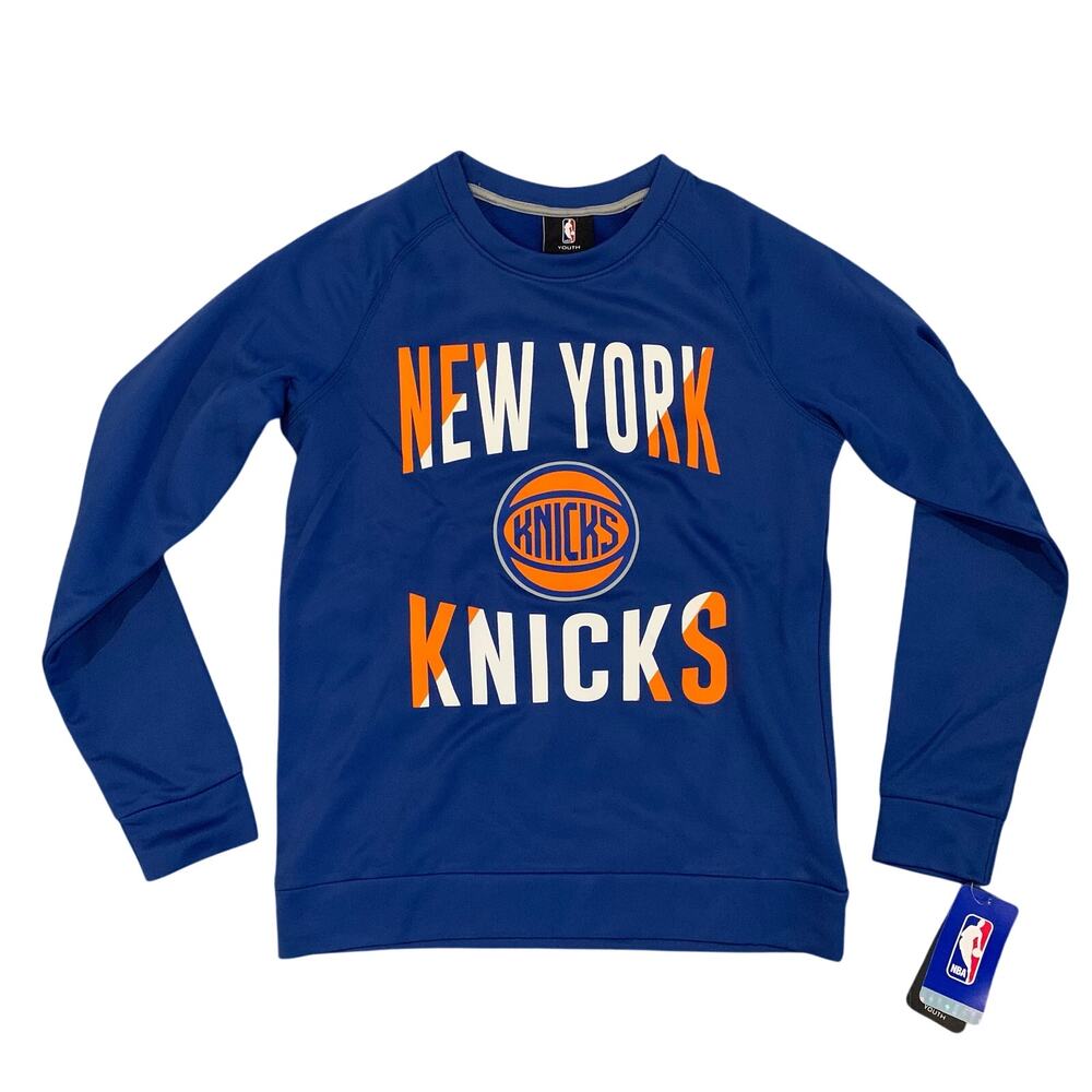 NWT New York Knicks NBA Apparel Sweatshirt Youth‎ Size Medium (10/12)